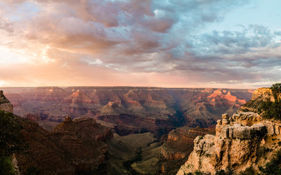 The grand canyon is an epic place to elope in arizona