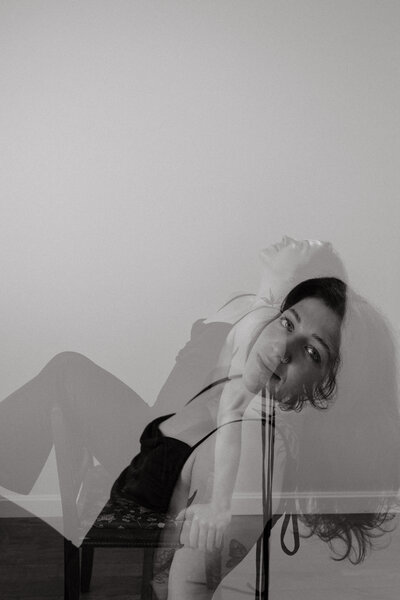 Editorial-style brand portraits with minimal styling and natural light.