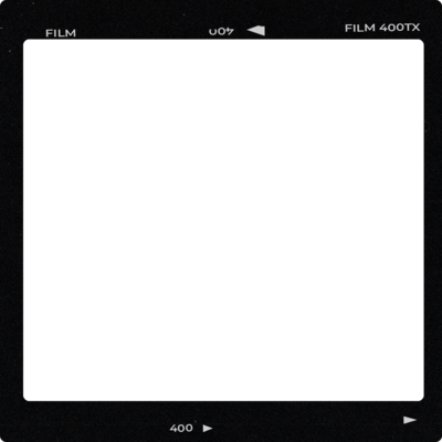 Black film photo frame