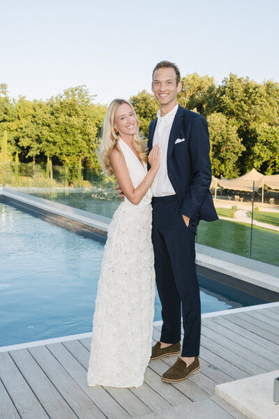 Emotional ceremony moment captured in a luxury destination wedding.