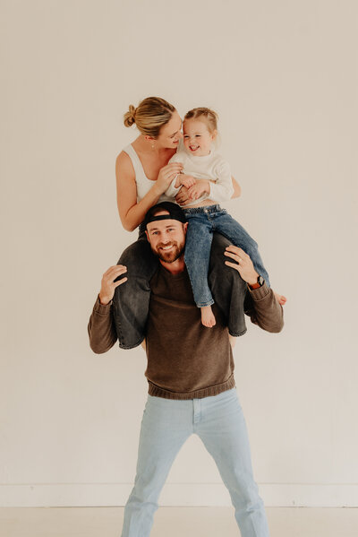 Family playing together in Lindale, TX