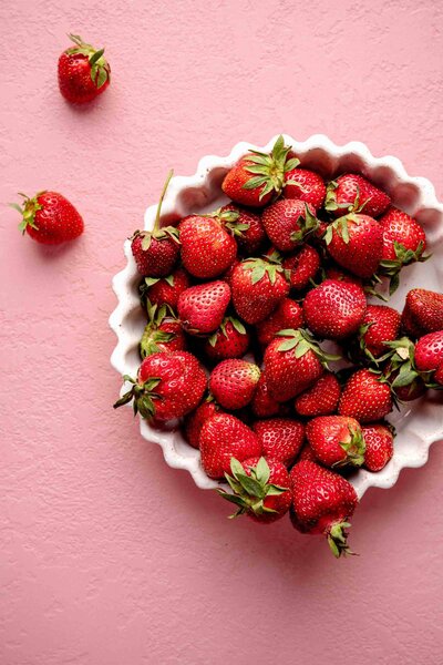 Pink-Strawberries-Creating-Kaitlin