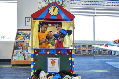 Students Learning at Edmonton Preschool