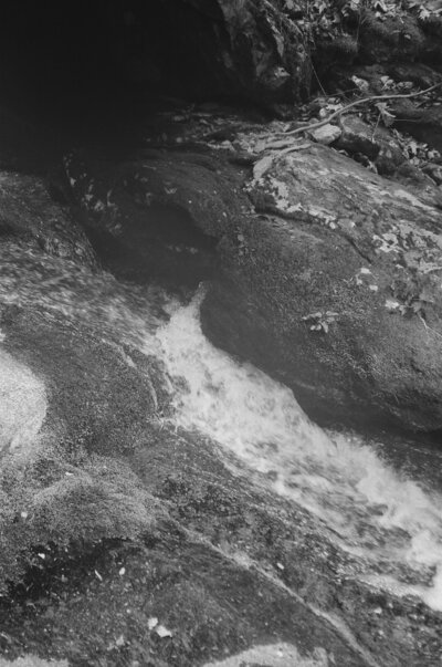 flowing water