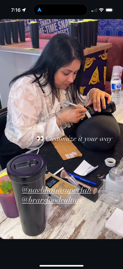 custom hand calligraphy tumblers