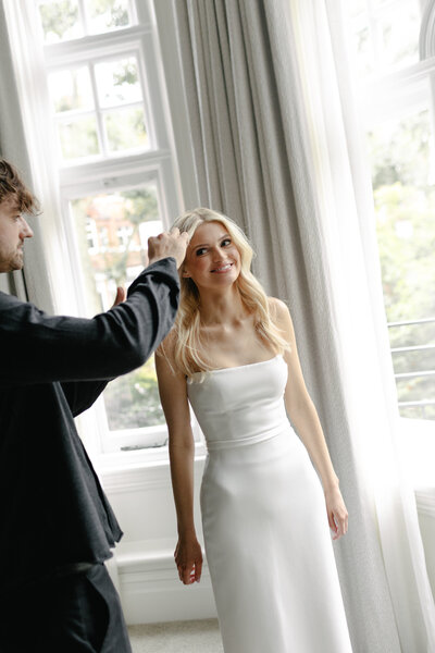 Modern, editorial timeless Marylebone Town Hall London wedding photographer -Emma Wilder Photography-586