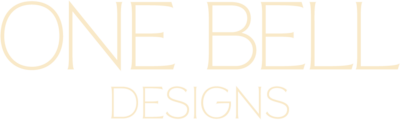 Logo that says One Bell Designs.