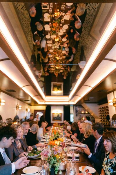 Wedding lunch at L'artusi Supper Club in the West Village