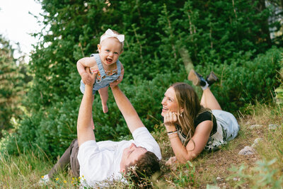 Bre Clay and Mag in a field