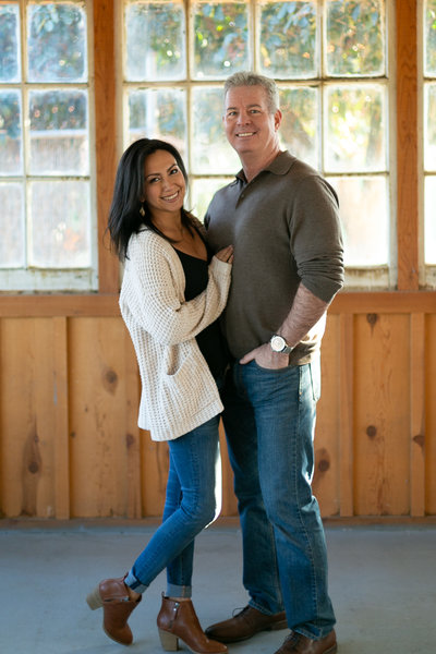 downtown clovis wedding portraits