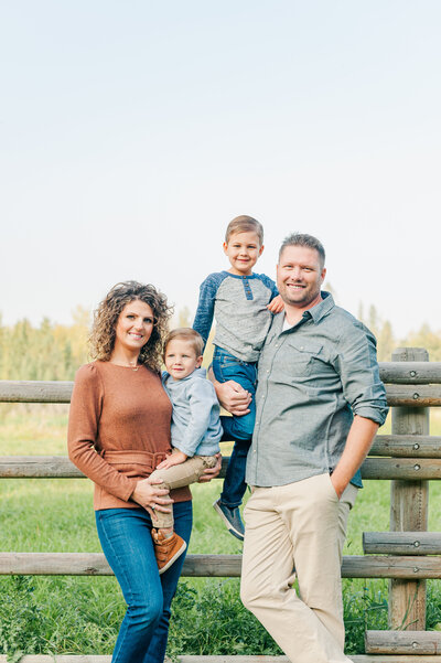 Red Deer Family Photography