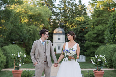William Paca House Annapolis wedding photo by Maryland photographer, Christa Rae Photography