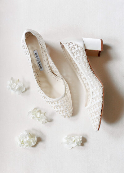 Manolo Blahnik wedding shoes