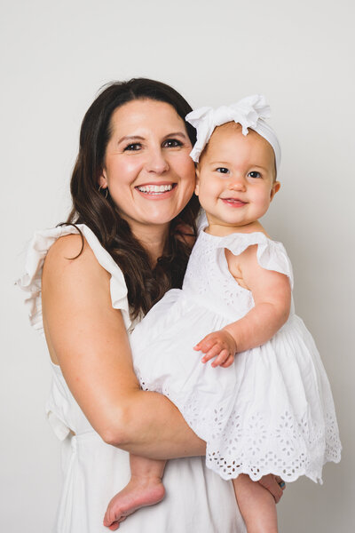 1-year-old milestone portrait with parents — elegant family photography in Sausalito