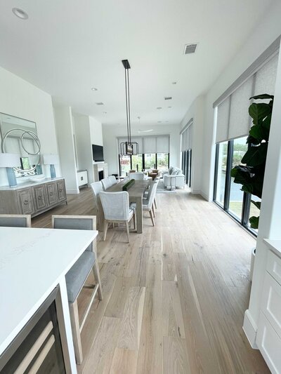 Professional inquiry for interior design services focusing on a sophisticated and modern living room project, showcasing contemporary furniture and stylish décor elements.