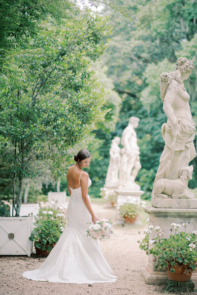 Afton Villa Gardens Summer Bridal Photos-59