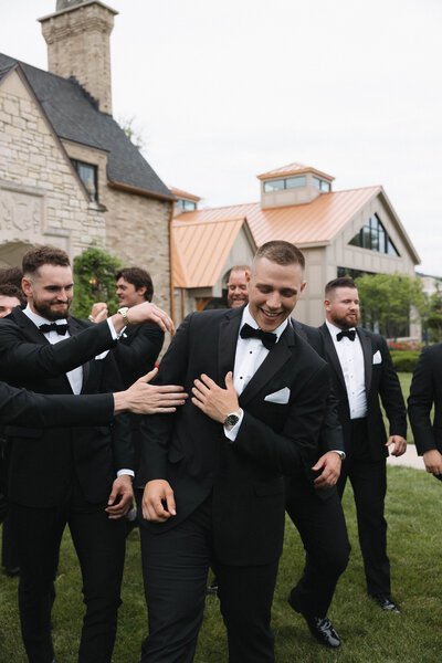 Grooms and groomsmen photo