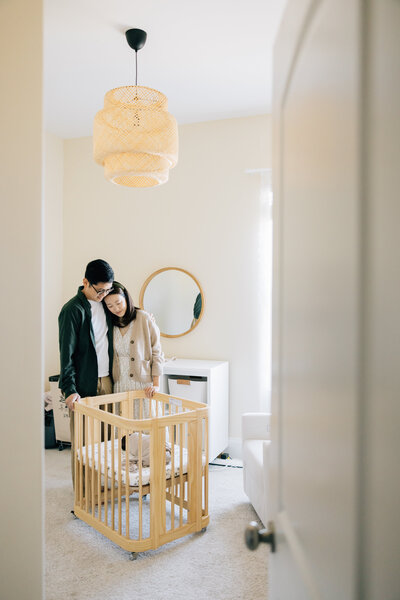 In Home Newborn Photo Session Nashville TN