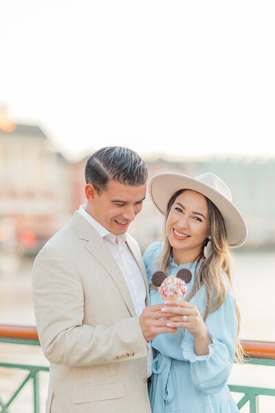 Disney Boardwalk Resort Engagement By Orlando Photographer 0023