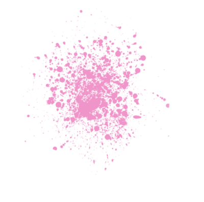 pink splatter