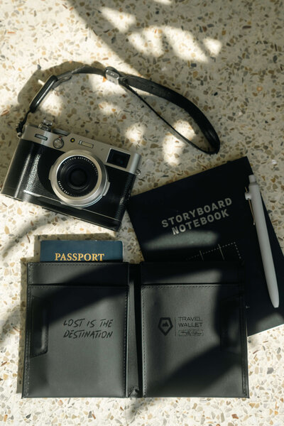 Film camera and passport