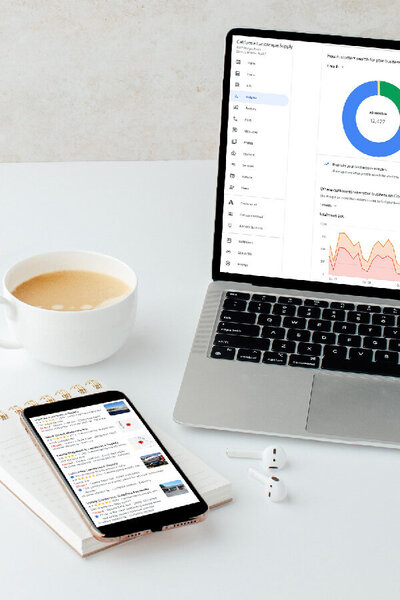 Google business profile stats