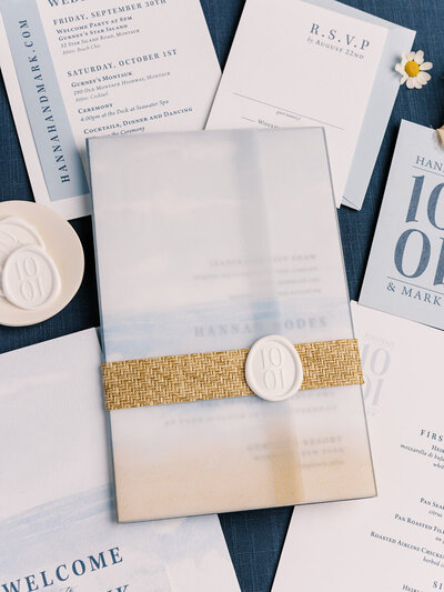 Luxury Mountain Wedding Invitations