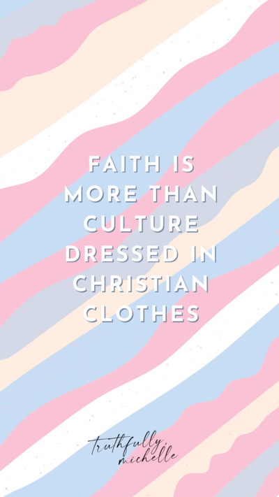 Truthfully, Michelle Christian Phone Wallpaper _ Faith is more than culture