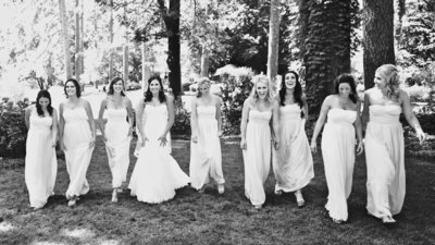 Joy of Life Events wedding planners brdie and maids at Empire Mine State Park Weddings, Grass Valley Wedding Fair