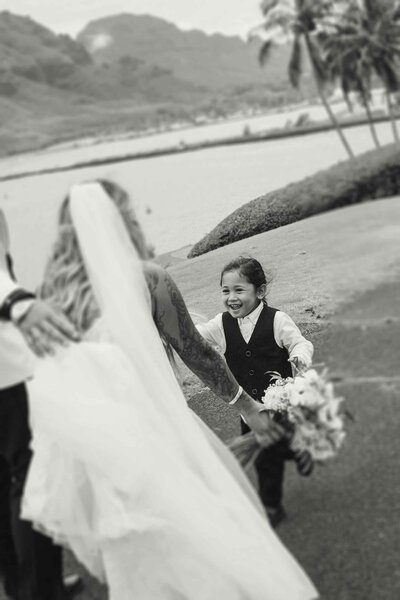 Ericka & Kai Wedding, Kauai - NWF