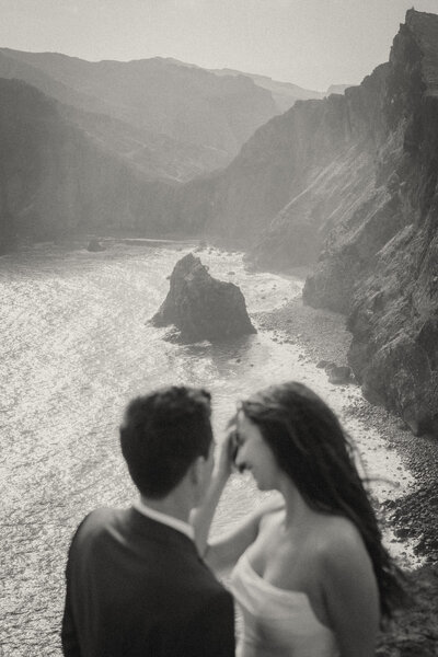 Oahu wedding photographer captures bridal portrait on a beach