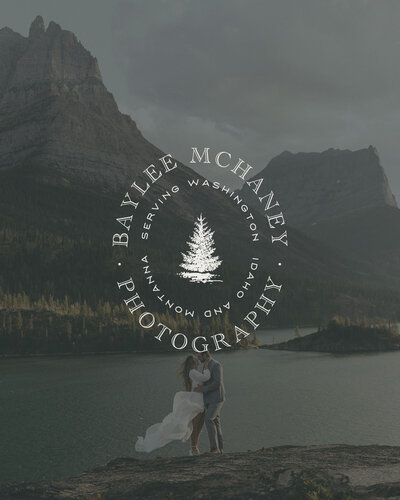 Mockup of branding and website design for creatives by Palme Design Co