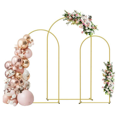 Gold Backdrop Hoop for Baby Shower or Wedding Decoration for Rent in Centerville Ohio