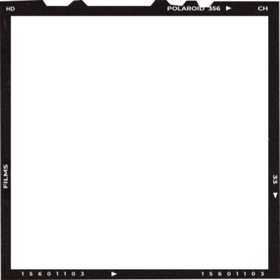 Black film photo frame