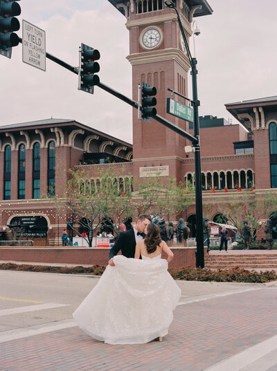 Bride, Groom, and bridal party
