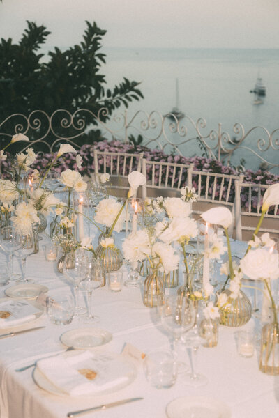Vienna Photographer captures wedding decorations in Positano, Italy