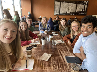 Photo of Rising Tide members at a meetup