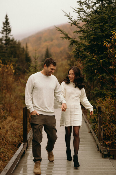 engagement session in New England
