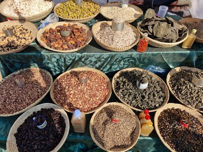 Local delicacies in  Nkurenkuru, Okavango west