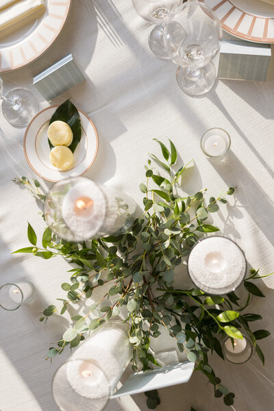 tablescape at the commodore