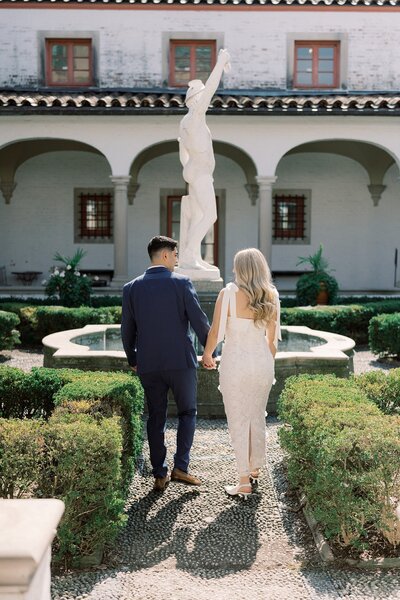Villa Terrace Museum Engagement Session