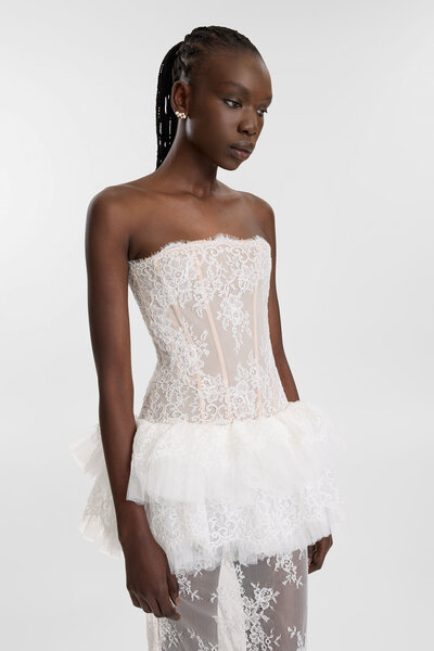 Kyha Bride 'Winton' wedding dress stocked at Sunday's Bride, London. UK