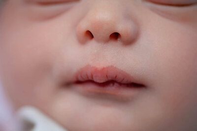 newborn baby lips