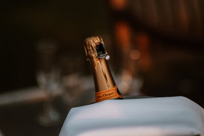 Proposal Planning engagement luxury champagne surprise