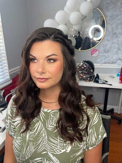 Soft glam makeup artist