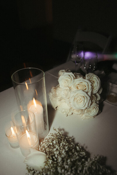 Wedding Photographer Jessica Cameron flips through photo book