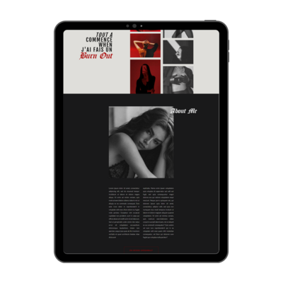 SHOWIT WEBSITE TEMPLATE POUR LES ENTREPRENEUSES INTUITIVES