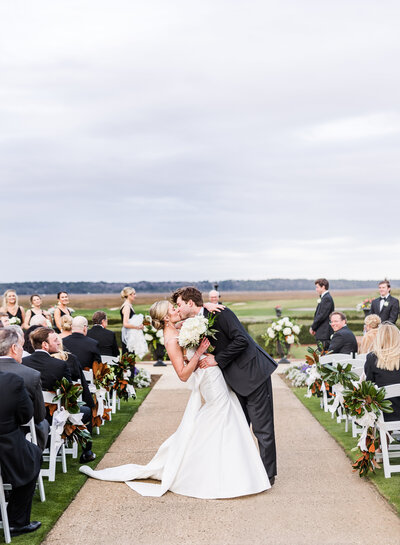 Coastal Wedding Ceremony in Bluffton South Carolina