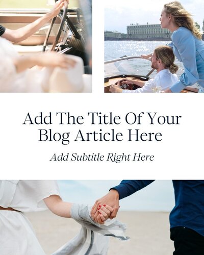 instagram post design for showcasing blog