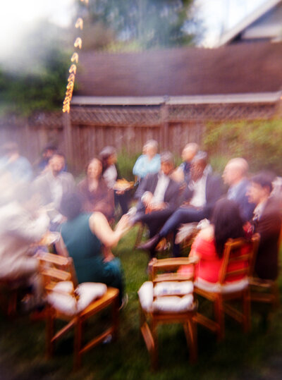 Wedding guests photo film candid documentary portland oregon seattle california 